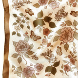 Flora West Printed Silk Bandana