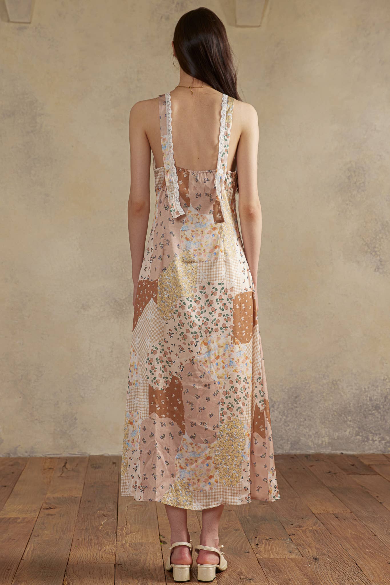 Patchwork Bloom Dress