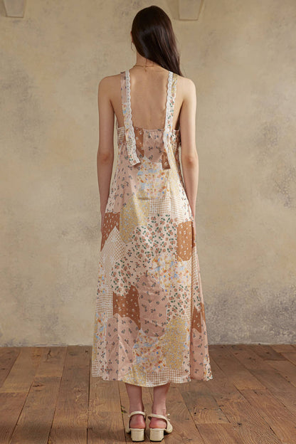 Patchwork Bloom Dress