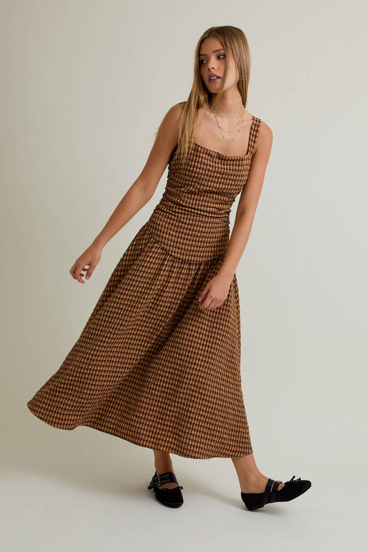 Harvest Check Dress