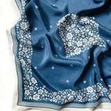 Flora West Printed Silk Bandana