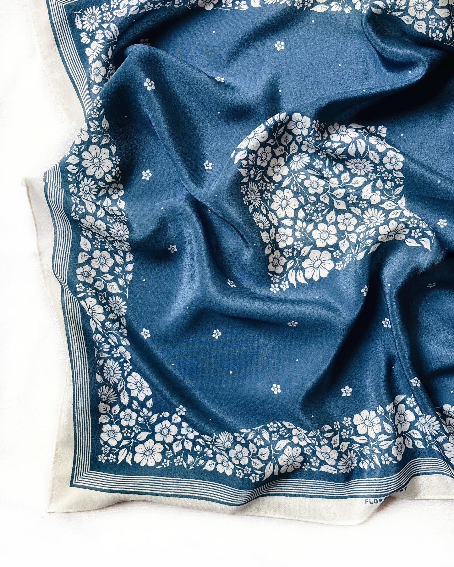 Santorini Silk Bandana