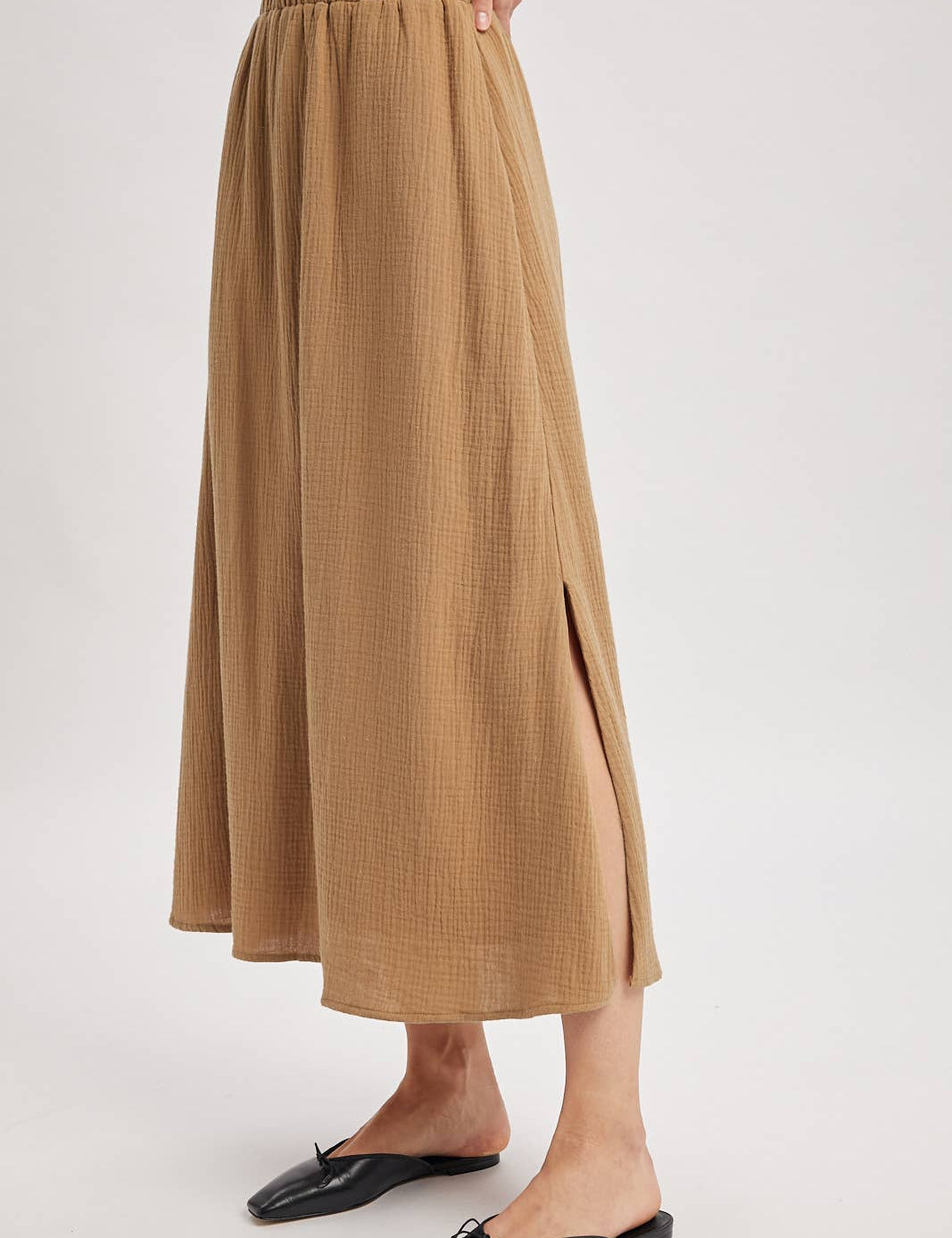 Willow Cotton Midi Skirt