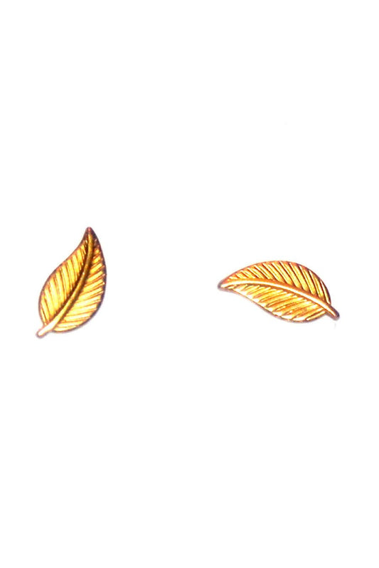 Leaf Stud Earrings