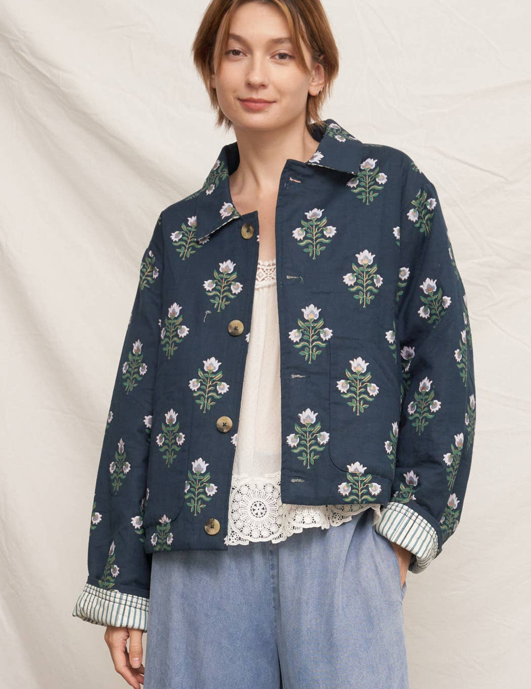 Seedling Reversible Quilted Jacket