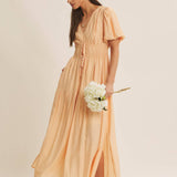 Apricot Dawn Dress