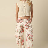 Rosebud Floral Jeans