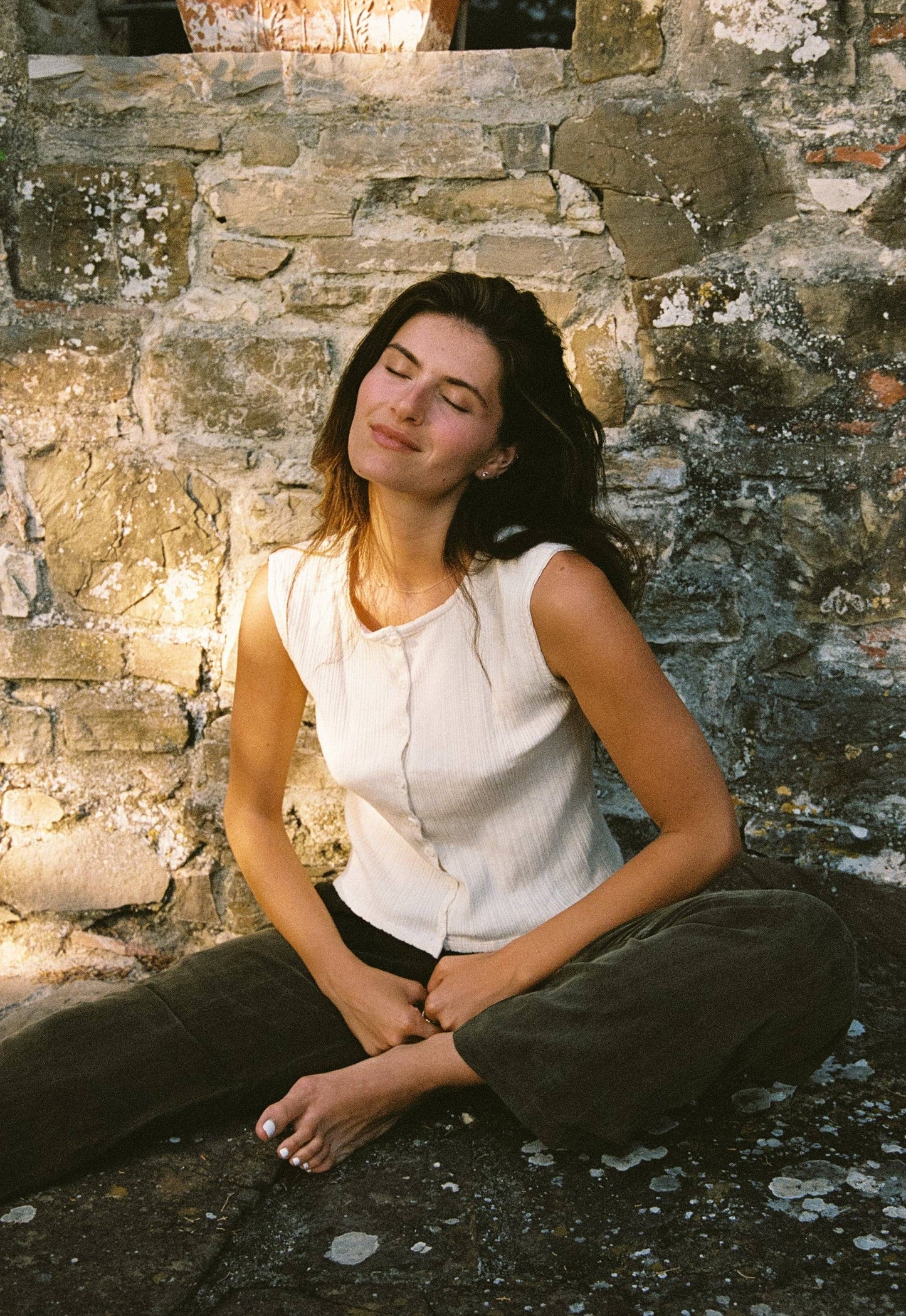 Luna Pointelle Shell