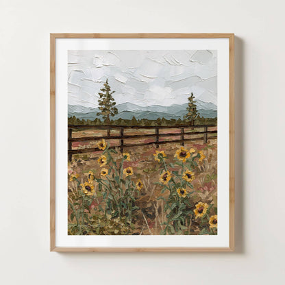 Highway Blooms | Fine Art Print | 11x14