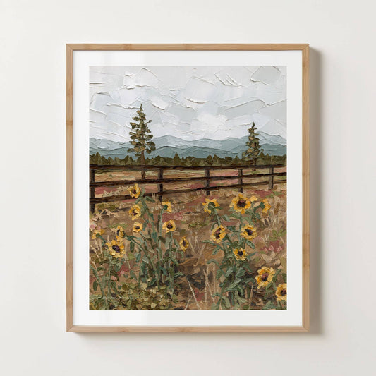 Highway Blooms | Fine Art Print | 11x14