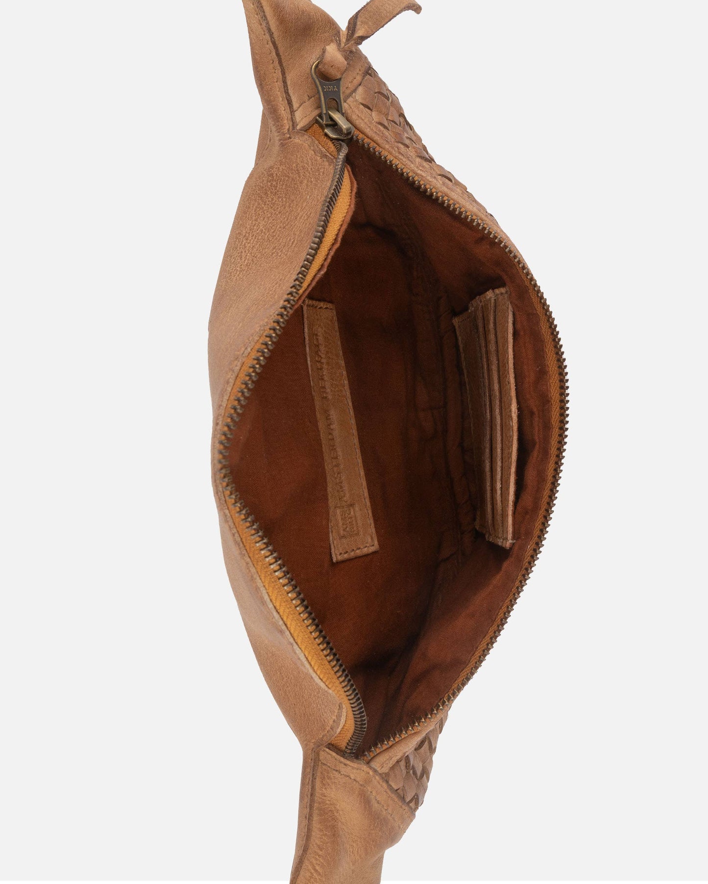 Hanna Woven Leather Belt Bag