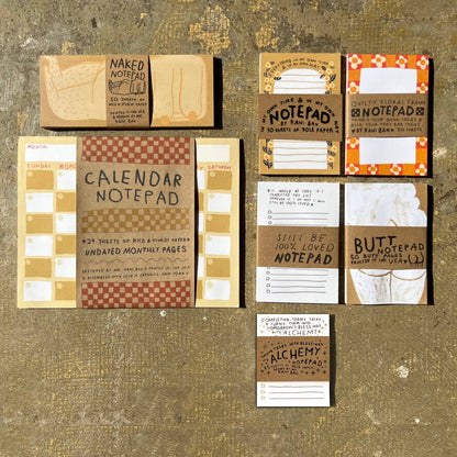 Quilty Floral Notepad