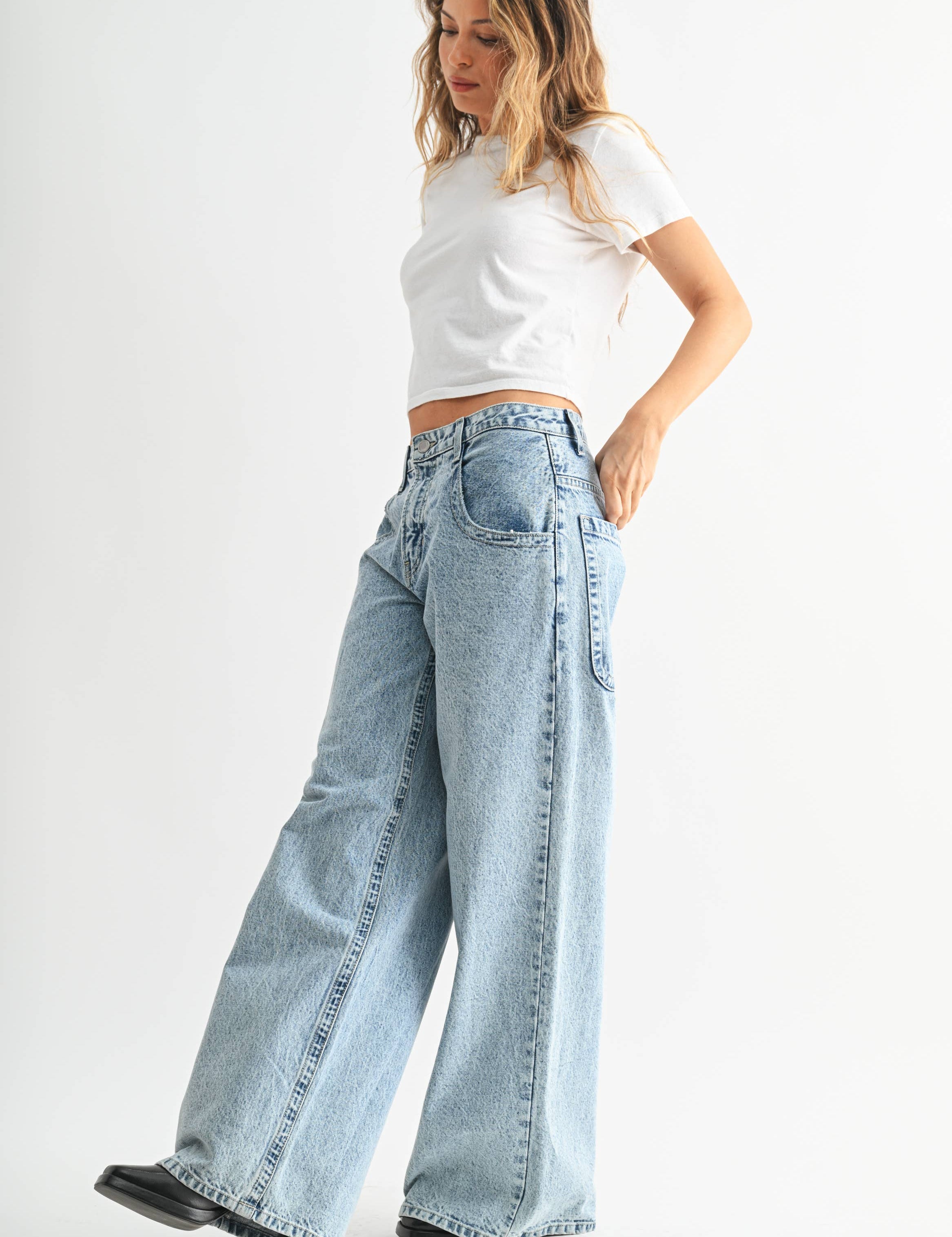 Skye Baggy Straight Leg