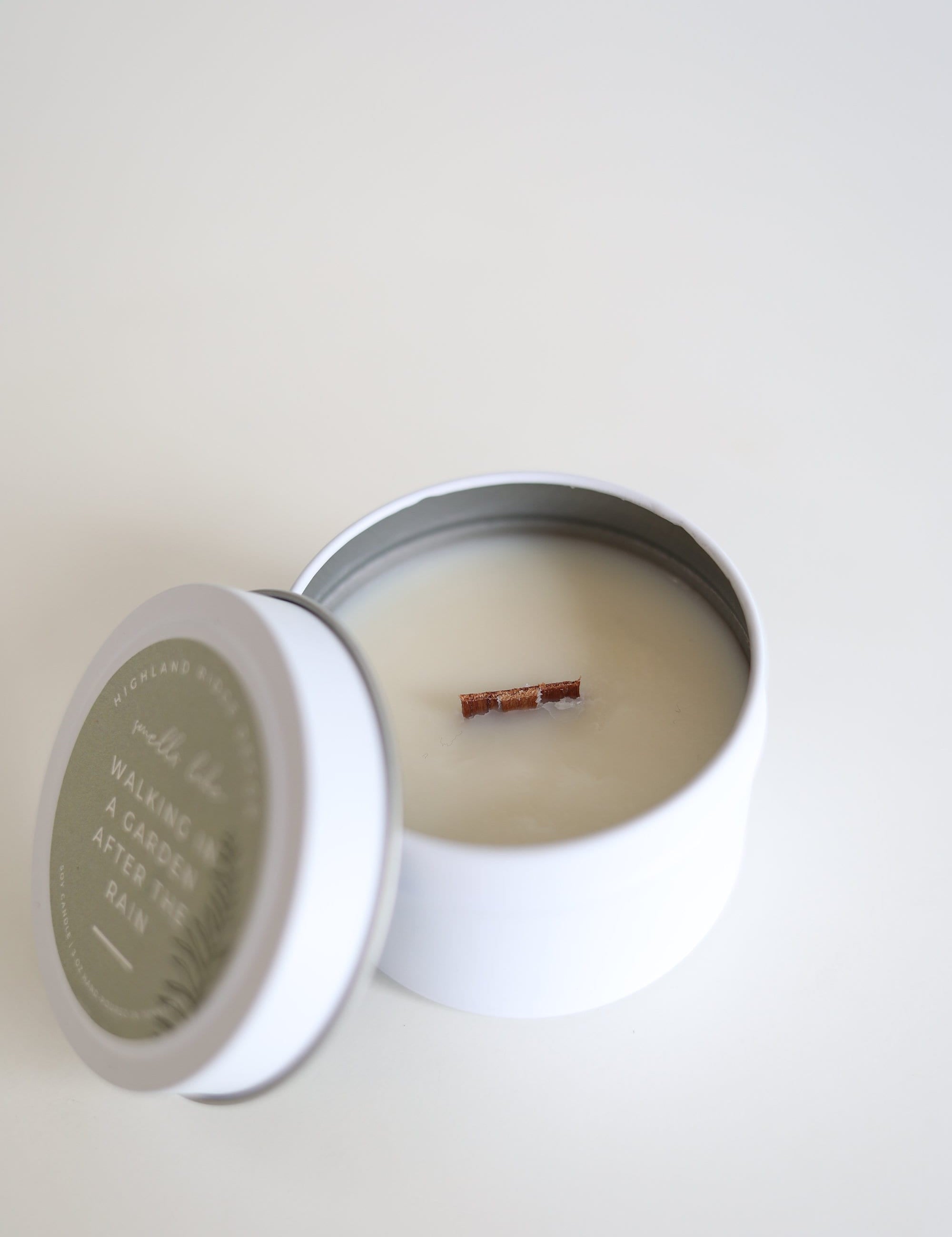 Walking In A Garden After The Rain | Candle Tin