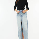 Harper Denim Maxi Skirt