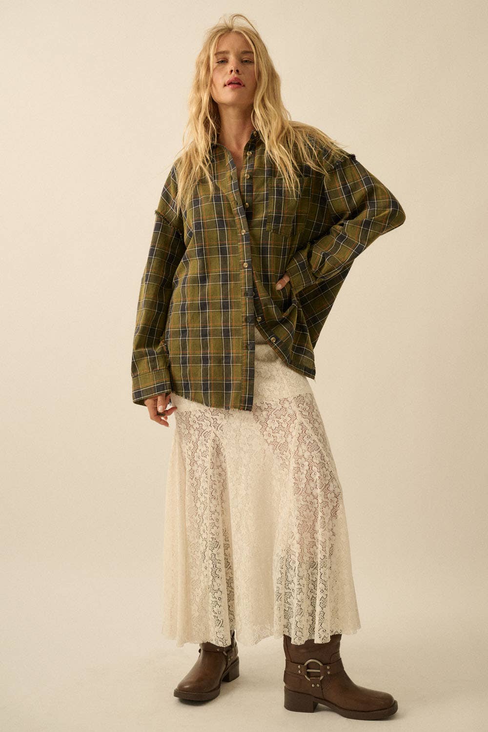 Ranger Shirt – Oversized Plaid Button-Down