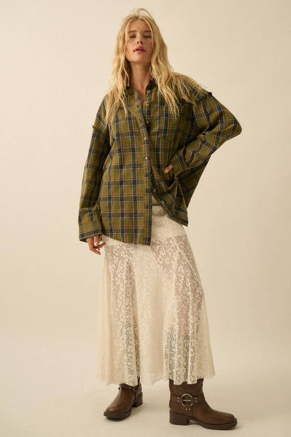 Ranger Shirt – Oversized Plaid Button-Down