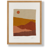 Suede Mountains | 11x14 Art Print