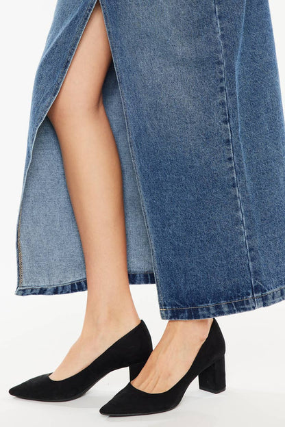 Harper Denim Maxi Skirt