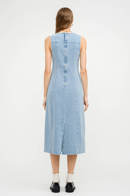 Colleen Denim Midi Dress