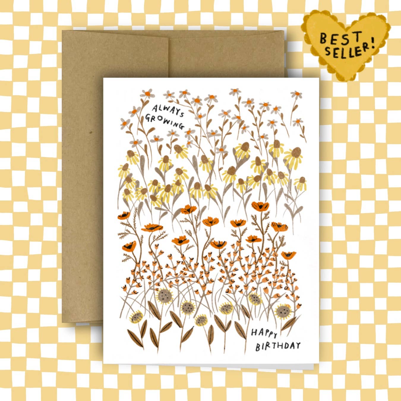 Always Growing Birthday Card