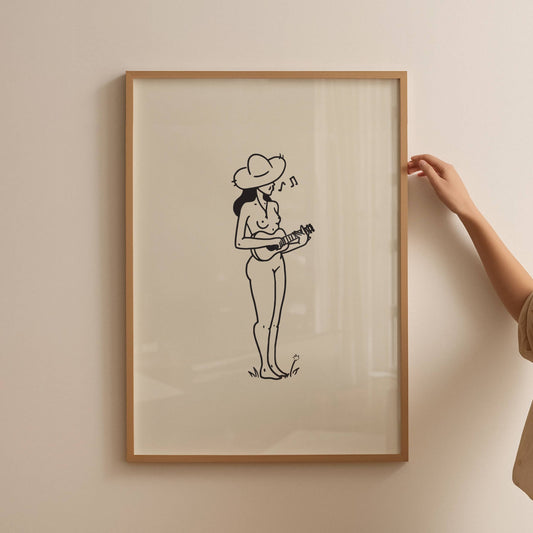 Music Lover Print | 5x7