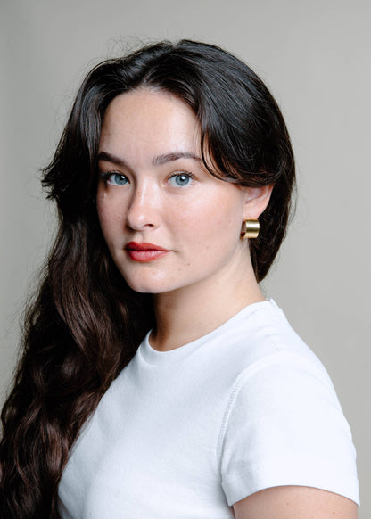 Column Hoop — Gold