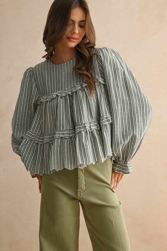 The Larkspur Blouse