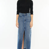 Harper Denim Maxi Skirt