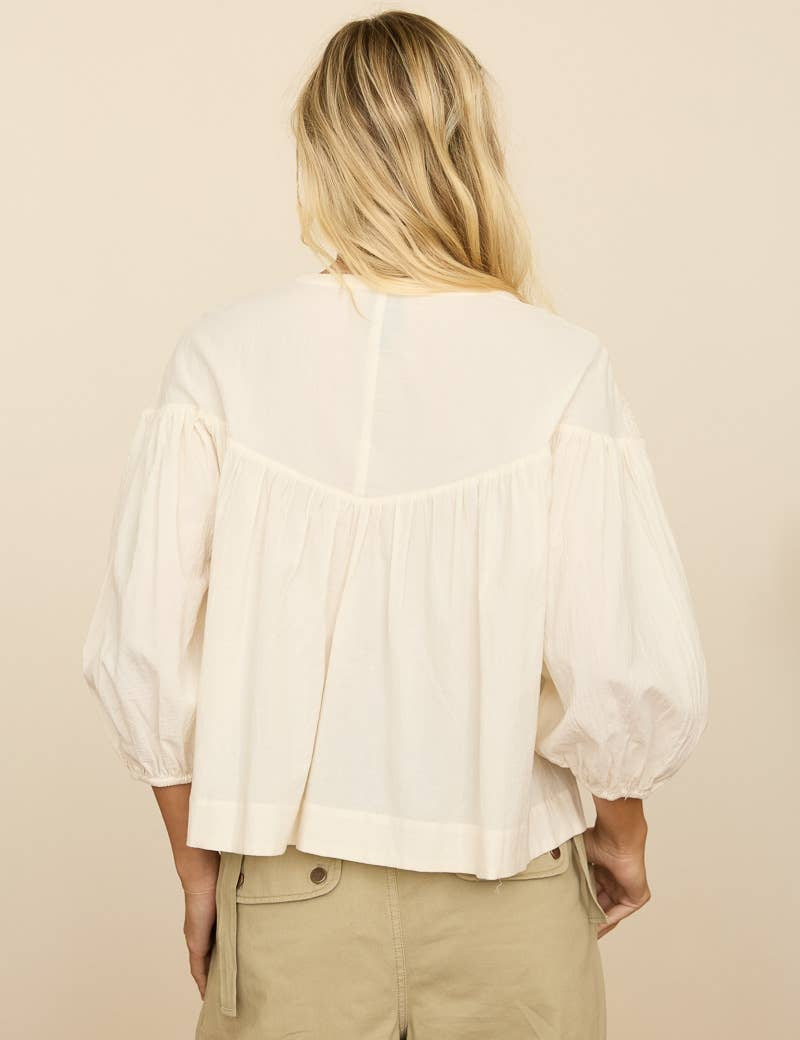 Sunday Best Eyelet Blouse