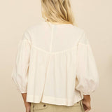 Sunday Best Eyelet Blouse