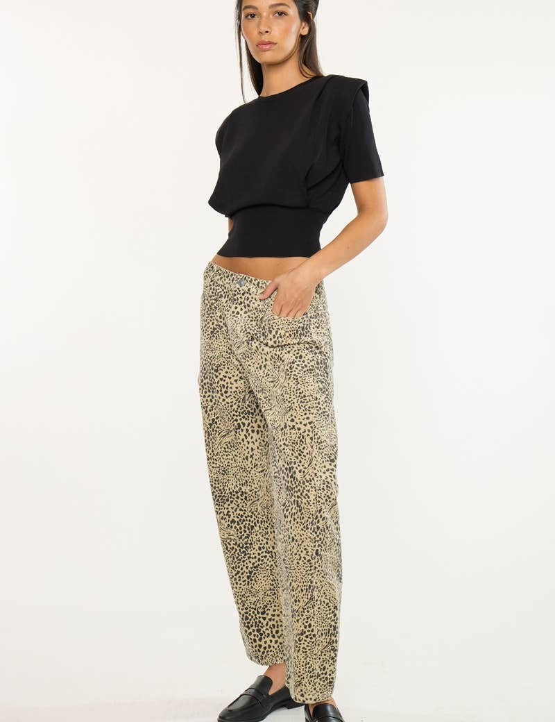 The Delaney Corduroy Barrel Pant