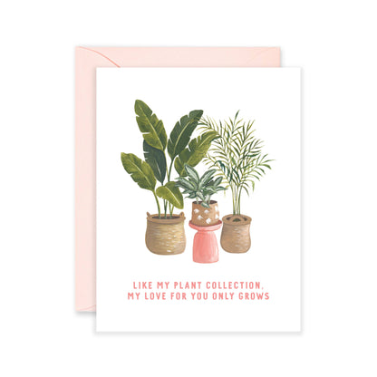 Plant Collection Love Card