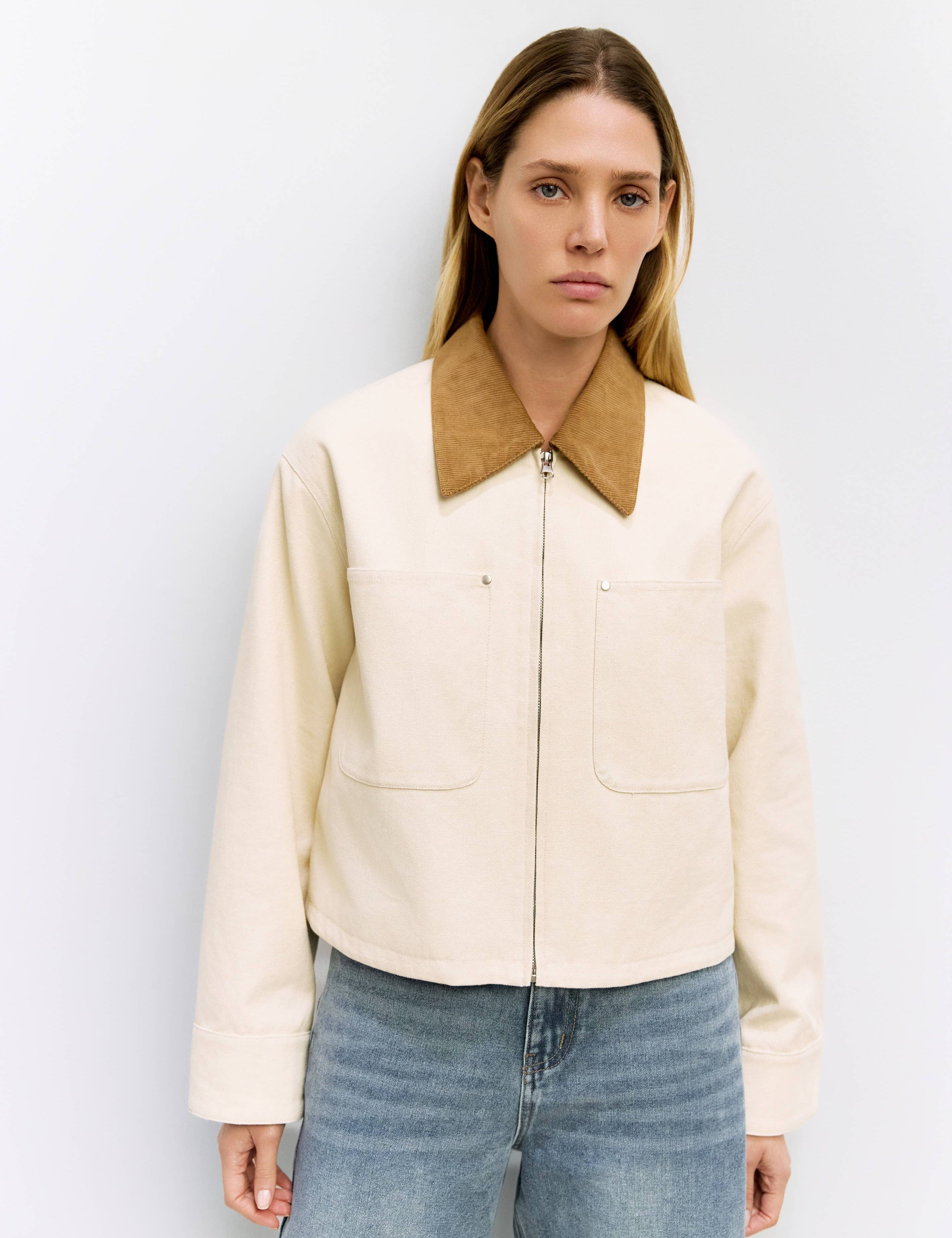 Foxglove Duck Twill Utility Jacket