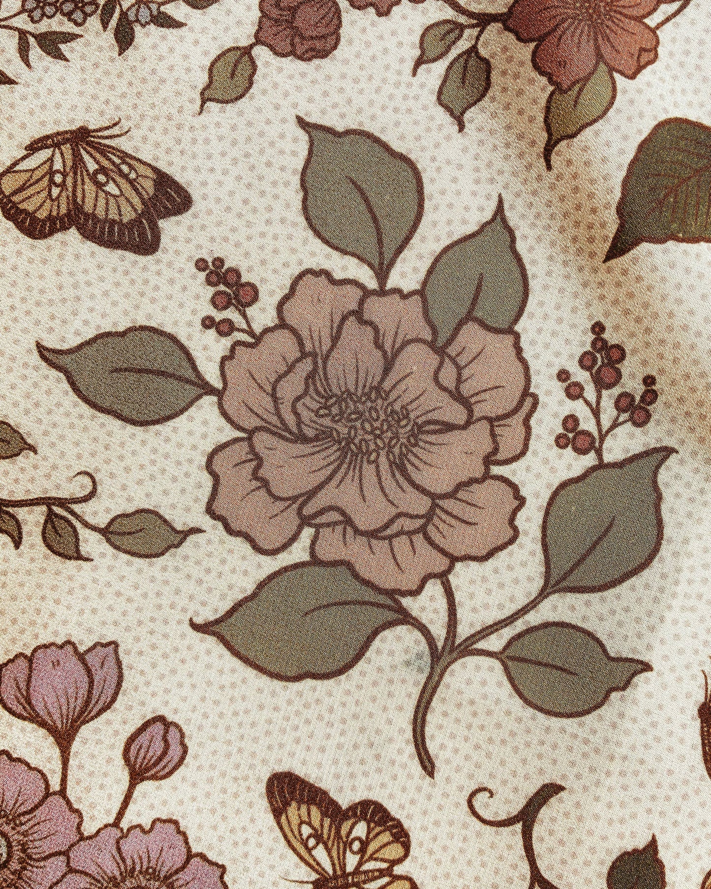 Flora West Printed Silk Bandana