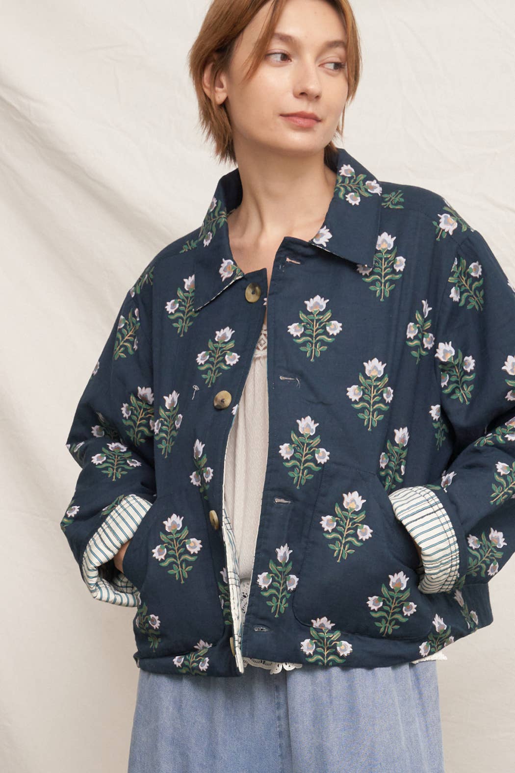 Seedling Reversible Quilted Jacket