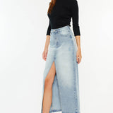 Harper Denim Maxi Skirt