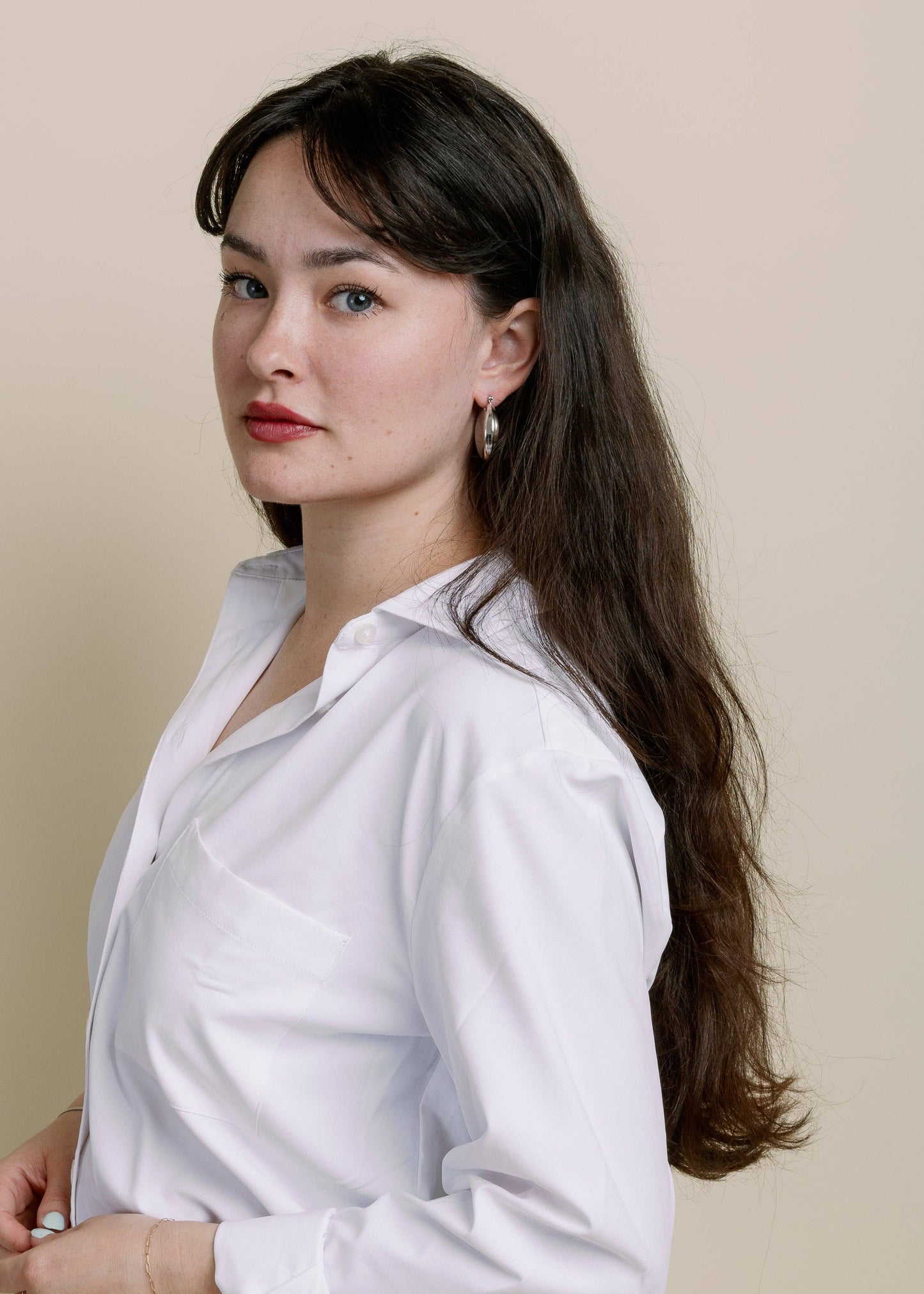 The Contour Hoop — Silver