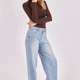 Oak Turtleneck Top