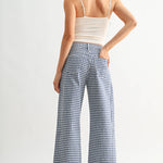 blue gingham barrel leg jeans
fourth of july outfit
modest fourth of july outfit
relaxed fit gingham jeans
fun pattern jeans
Just Black Denim gingham jeans
women's cropped barrel leg denim
blue checkered summer jeans
gingham print barrel jeans
soft stretch denim gingham pants
casual blue gingham jeans for women
cropped wide leg gingham denim
lightweight patterned denim jeans
trendy barrel leg jeans for summer