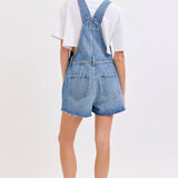 medium wash denim shortalls with square neckline
fourth of july outfit
screen door
johnson city tennessee womens boutique
women's denim overalls shorts with side buttons
relaxed fit cotton denim shortalls
classic blue jean shortalls for women
summer denim overalls styled with white tank top
medium wash denim romper overalls with pockets
casual cotton shortalls for summer
vintage inspired denim shortalls with adjustable straps
