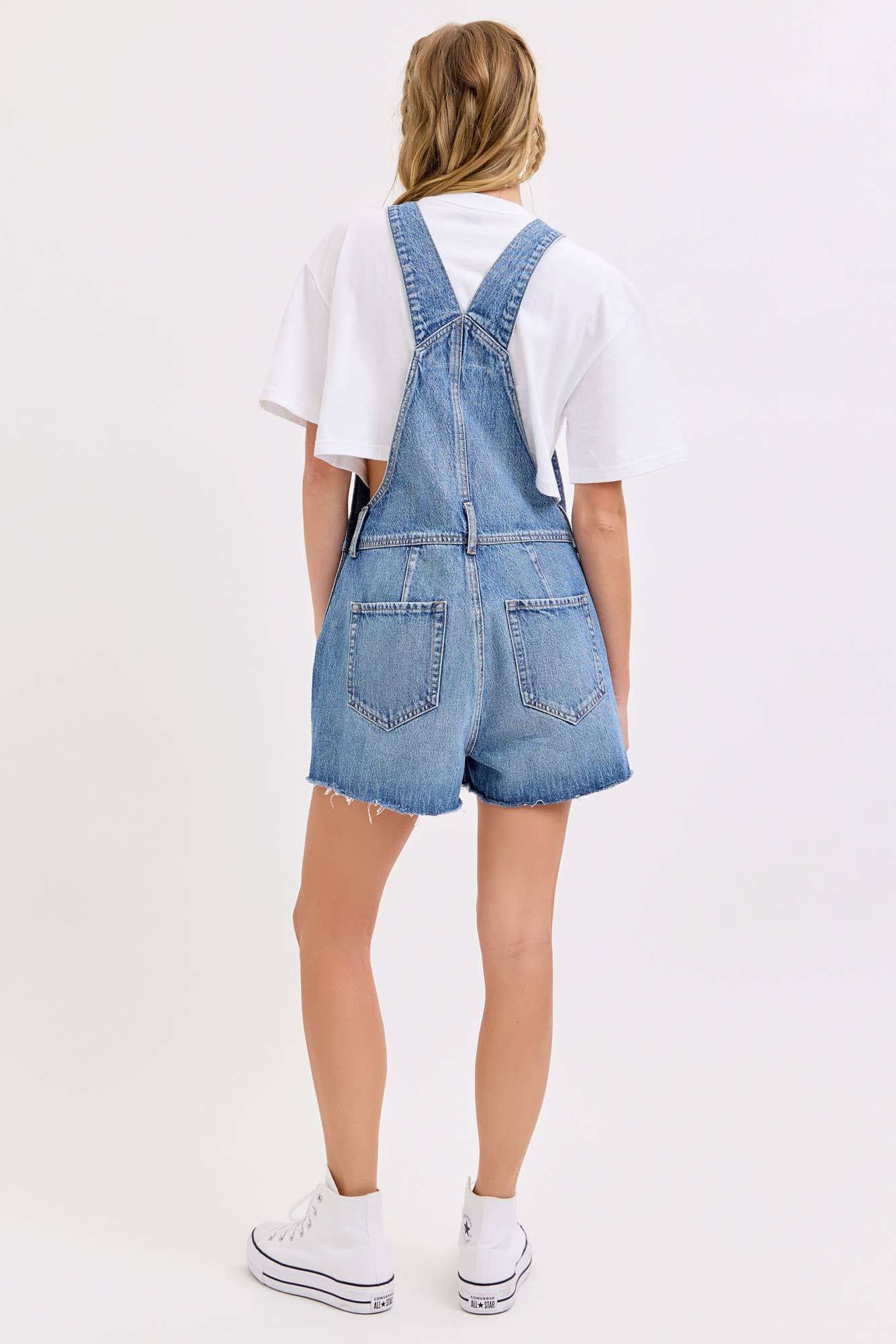 medium wash denim shortalls with square neckline
fourth of july outfit
screen door
johnson city tennessee womens boutique
women's denim overalls shorts with side buttons
relaxed fit cotton denim shortalls
classic blue jean shortalls for women
summer denim overalls styled with white tank top
medium wash denim romper overalls with pockets
casual cotton shortalls for summer
vintage inspired denim shortalls with adjustable straps