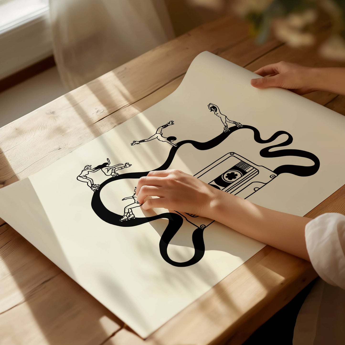 Girls Skate Session Print | 5x7