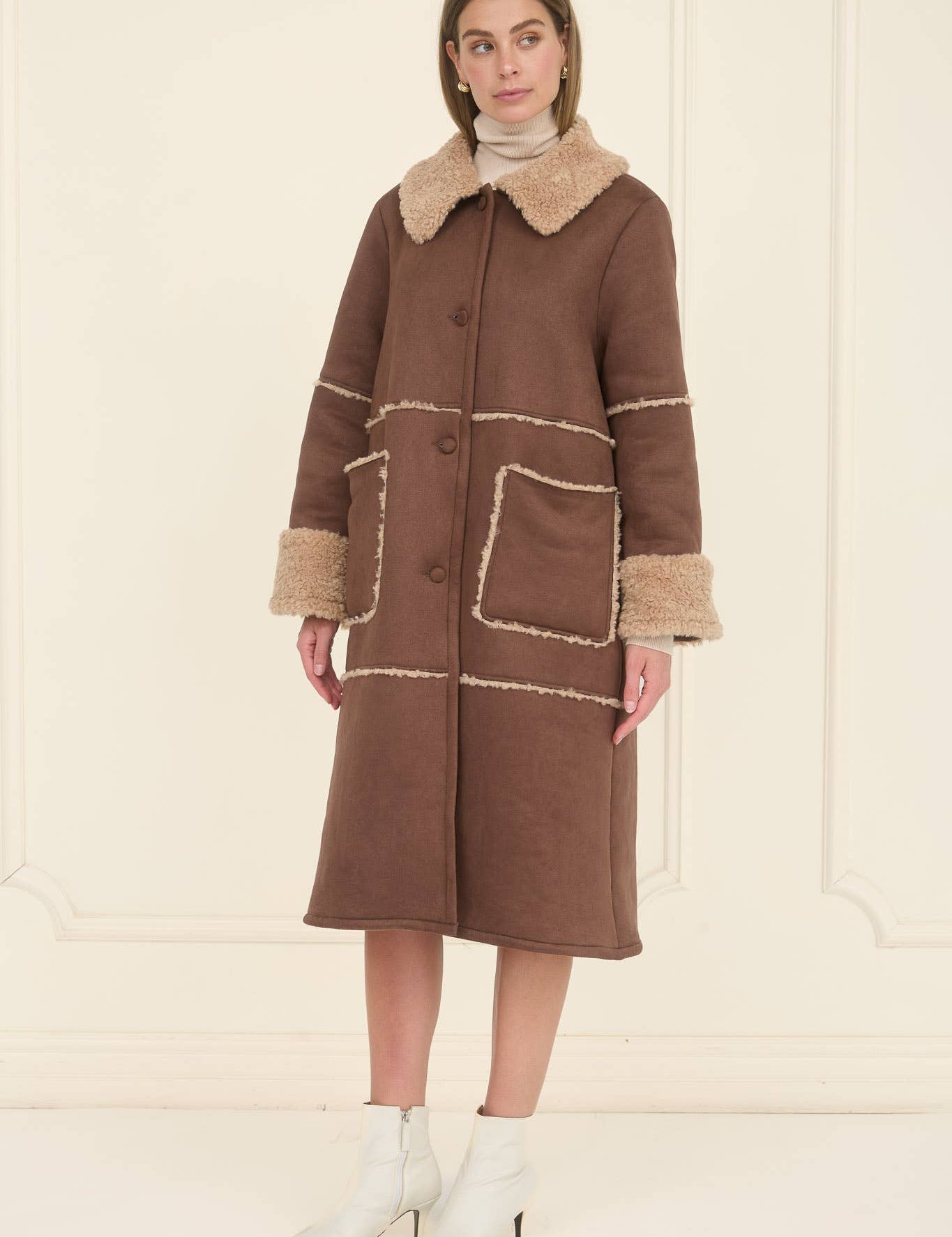 Doe River Shearling Coat