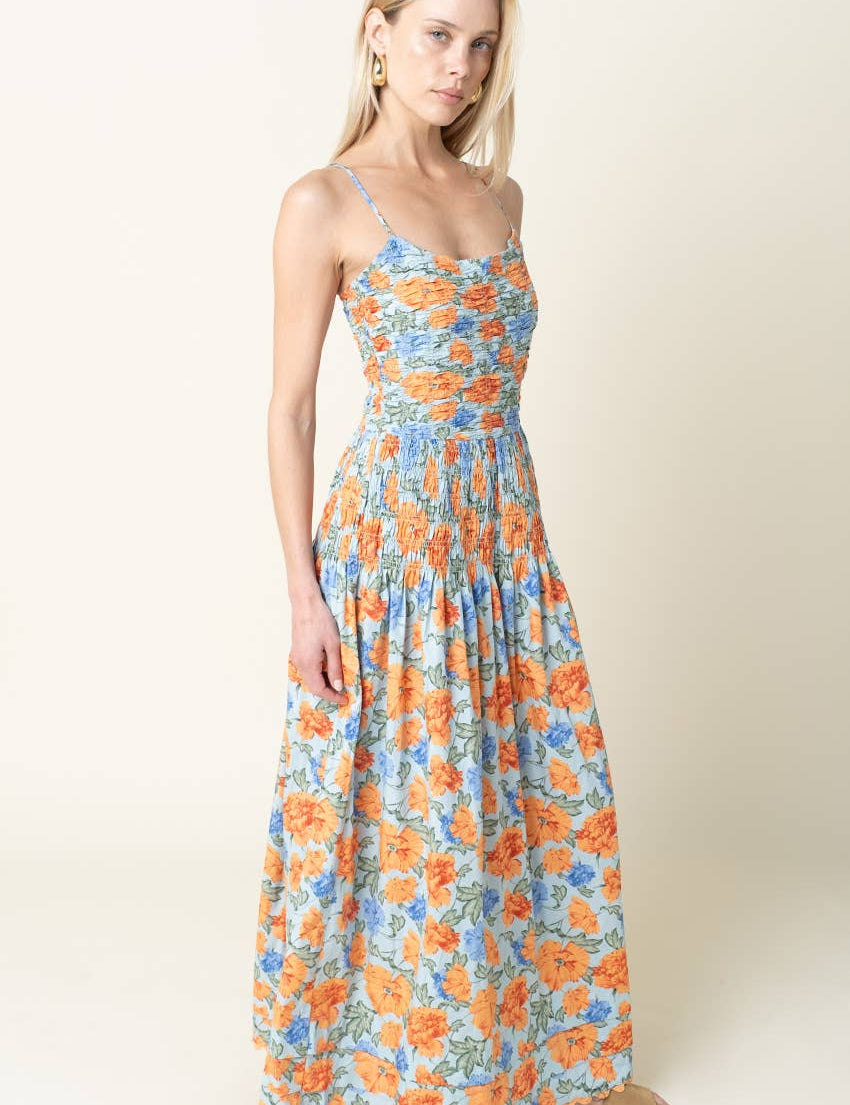 blue floral maxi dress
orange floral wedding guest dress
smocked bodice maxi dress
destination wedding guest dress
italian summer maxi dress
resort occasion dress women
floral spaghetti strap maxi dress
boutique wedding guest dress
scalloped hem maxi dress
west of may spritz collection