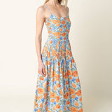 blue floral maxi dress
orange floral wedding guest dress
smocked bodice maxi dress
destination wedding guest dress
italian summer maxi dress
resort occasion dress women
floral spaghetti strap maxi dress
boutique wedding guest dress
scalloped hem maxi dress
west of may spritz collection
