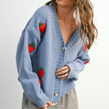 strawberry cardigan
embroidered cardigan
cropped cardigan sweater
button front cardigan
lightweight cardigan
playful cardigan sweater
layering cardigan
spring cardigan sweater
mom friendly cardigan
boutique cardigan
west of may cardigan