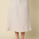 linen midi skirt women
high waisted linen skirt
neutral linen summer skirt
a line midi skirt linen
coastal style midi skirt
women’s linen vacation outfit
minimal summer midi skirt
lightweight breathable linen skirt
elevated summer skirt women
summer spritz collection skirt
women’s neutral midi skirt