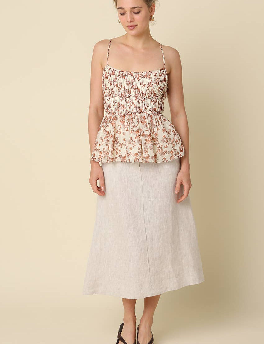 linen midi skirt women
high waisted linen skirt
neutral linen summer skirt
a line midi skirt linen
coastal style midi skirt
women’s linen vacation outfit
minimal summer midi skirt
lightweight breathable linen skirt
elevated summer skirt women
summer spritz collection skirt
women’s neutral midi skirt