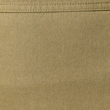 olive cotton twill barrel midi skirt, women's utility midi skirt, casual olive skirt, modern barrel silhouette skirt, everyday cotton twill skirt, modest midi skirt, fall wardrobe staple, Appalachian style clothing, West of May boutique